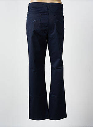 Pantalon droit stretch taille normale bleu YOULINE femme