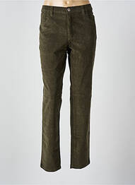 Pantalon slim stretch taille normale vert WALTRON femme