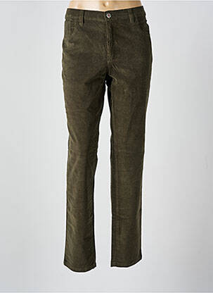 Pantalon slim stretch taille normale vert WALTRON femme