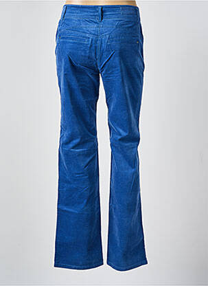 Pantalon droit stretch taille normale bleu OLSEN femme