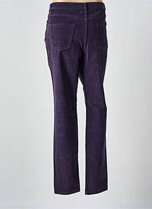 Pantalon slim stretch taille normale violet LCDN femme