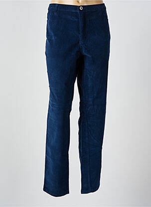 Pantalon slim stretch taille normale bleu WALTRON femme