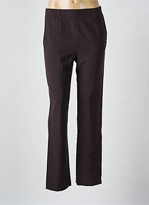 Jegging taille normale taille normale marron GUY DUBOUIS femme