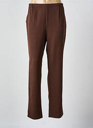 Jegging taille normale taille normale marron GUY DUBOUIS femme