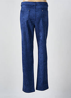 Pantalon slim stretch taille normale bleu BARILOCHE femme