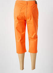 Pantacourt orange VOTRE NOM pour femme seconde vue