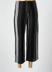 Pantalon 7/8 noir QUATTRO pour femme seconde vue