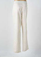 Pantalon droit beige WALTRON pour femme seconde vue