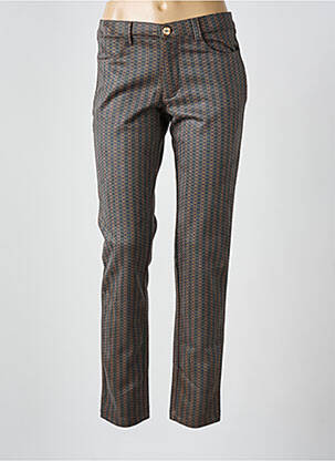 Pantalon slim gris WALTRON pour femme