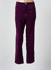 Pantalon slim violet GARDEUR pour femme seconde vue