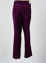 Pantalon slim violet GARDEUR pour femme seconde vue