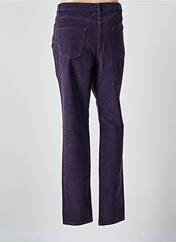 Pantalon slim violet LCDN pour femme seconde vue
