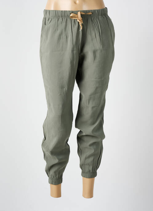 Jogging poches taille normale vert WALTRON femme