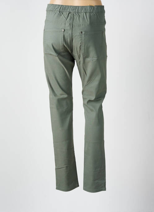 Jegging tissage denim taille normale vert NANA BELLE femme