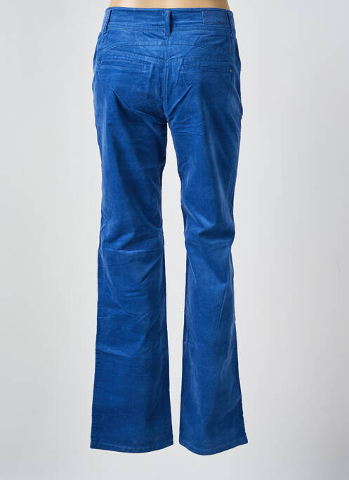 Pantalon droit stretch taille normale bleu OLSEN femme