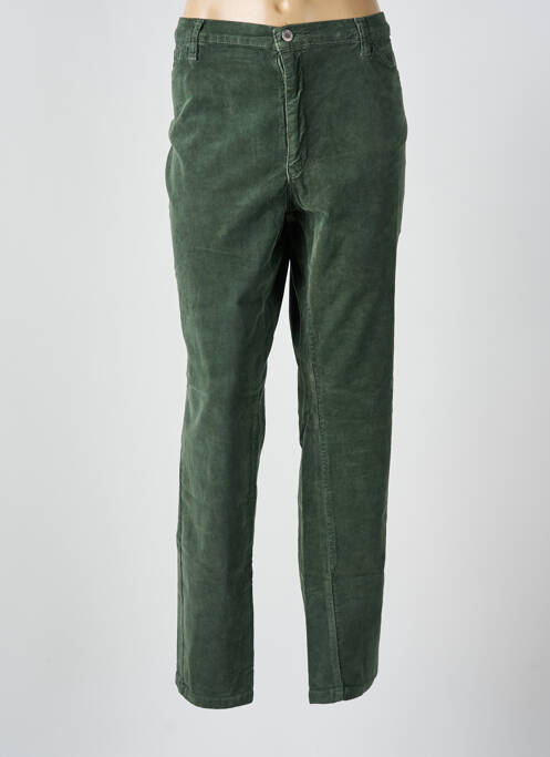 Pantalon slim stretch taille normale vert WALTRON femme