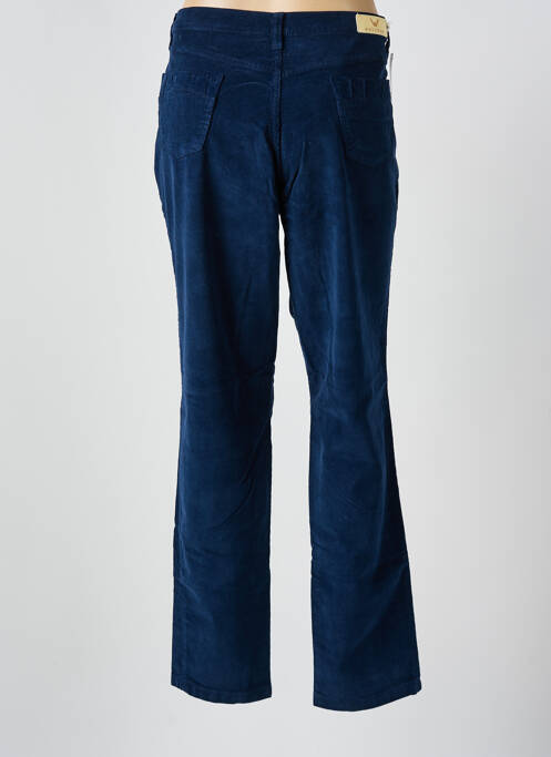 Pantalon slim stretch taille normale bleu WALTRON femme