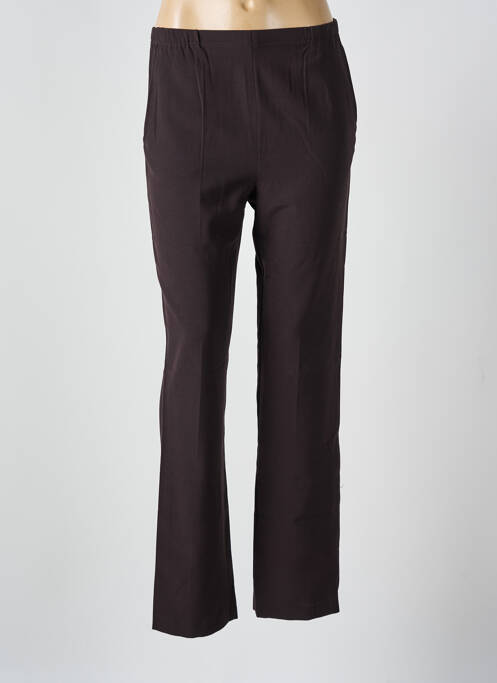 Jegging taille normale taille normale marron GUY DUBOUIS femme