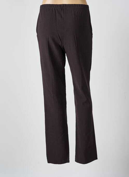 Jegging taille normale taille normale marron GUY DUBOUIS femme