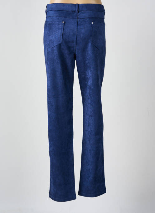 Pantalon slim stretch taille normale bleu BARILOCHE femme