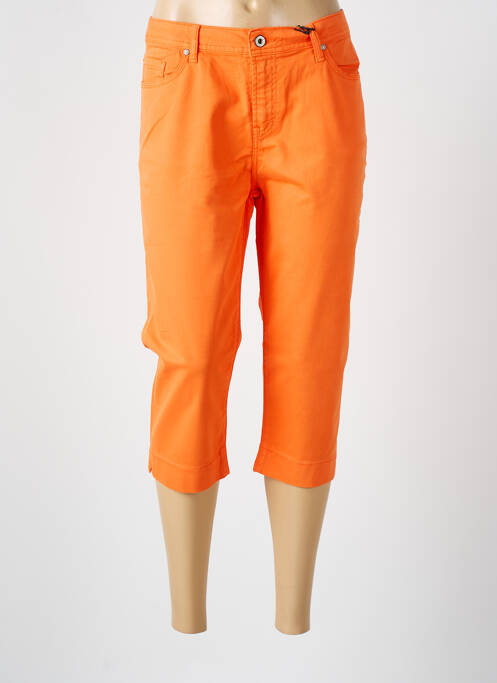 Pantacourt orange VOTRE NOM pour femme