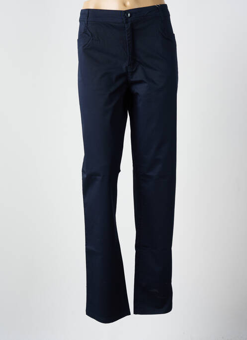 Pantalon droit bleu YOULINE pour femme