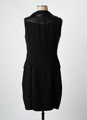 Robe mi-longue noir ARELINE pour femme seconde vue