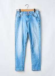 Jeans coupe slim stretch taille ajustable bleu JACK & JONES garcon