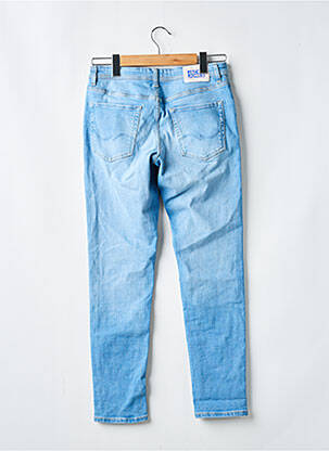 Jeans coupe slim stretch taille ajustable bleu JACK & JONES garçon
