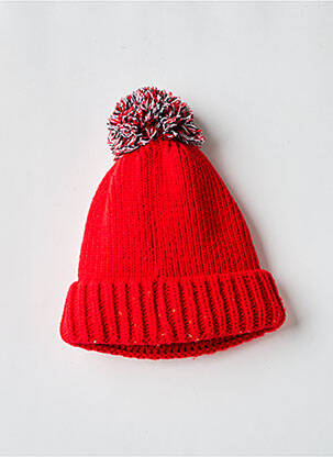 Bonnet stretch rouge CABAÏA femme