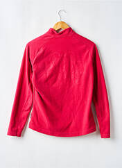 Sweat-shirt rouge QUECHUA pour femme seconde vue