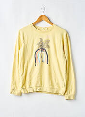 Sweat-shirt jaune ROXY GIRL pour fille seconde vue
