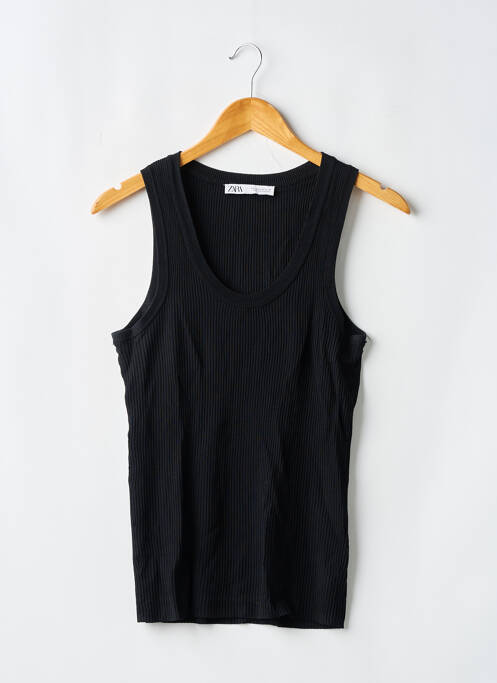 Débardeur noir ZARA pour femme