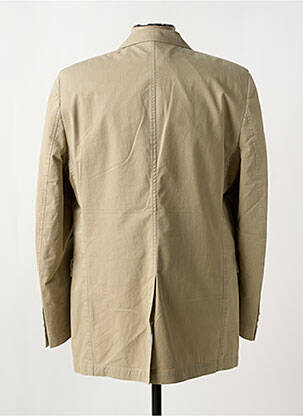 Blazer coupe cintrée beige BRUNO SAINT HILAIRE homme