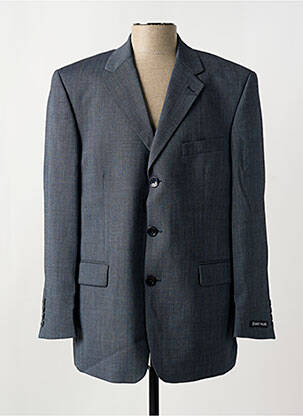 Blazer tissage chiné gris BRUNO SAINT HILAIRE homme