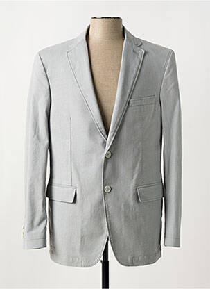 Blazer coupe cintrée gris BRUNO SAINT HILAIRE homme