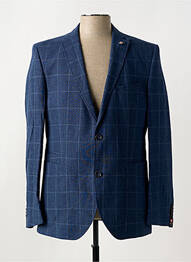 Blazer tissage chiné bleu CLUB OF GENTS homme