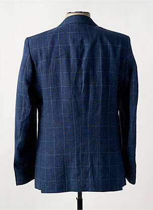 Blazer tissage chiné bleu CLUB OF GENTS homme