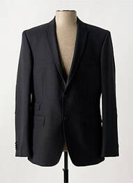 Blazer coupe cintrée noir BRUNO SAINT HILAIRE homme