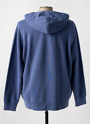 Sweat-shirt à capuche broderie manches longues bleu LEVI'S homme