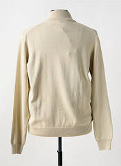 Gilet manches longues beige MCS pour homme seconde vue