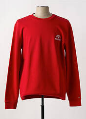 Sweat-shirt rouge TOMMY HILFIGER pour homme seconde vue