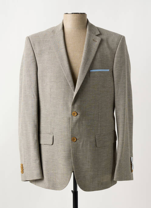 Blazer beige BRUNO SAINT HILAIRE pour homme