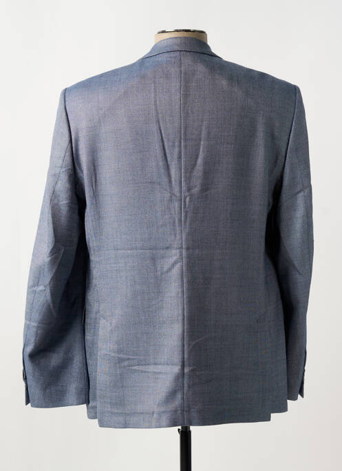 Blazer bleu BRUNO SAINT HILAIRE pour homme
