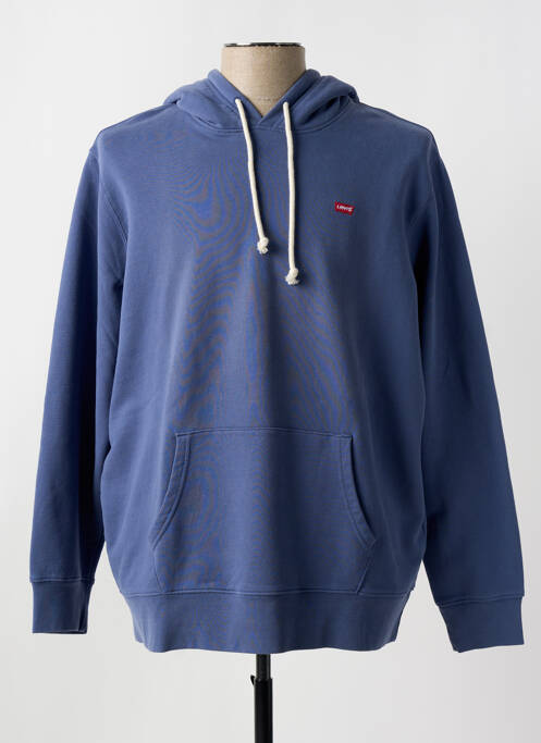 Sweat-shirt à capuche bleu LEVIS pour homme