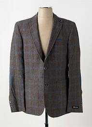 Blazer tissage chiné marron CLUB OF GENTS homme