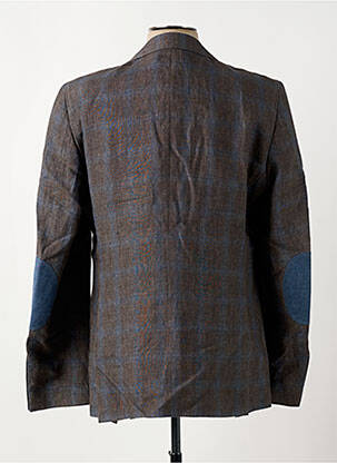 Blazer tissage chiné marron CLUB OF GENTS homme
