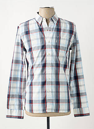 Chemise manches longues poches bleu LEVI'S homme