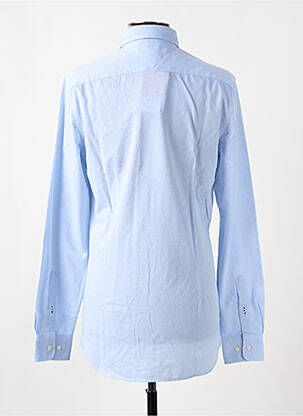 Chemise manches longues coupe cintrée bleu TOMMY HILFIGER homme