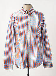 Chemise manches longues coupe cintrée orange TOMMY HILFIGER homme